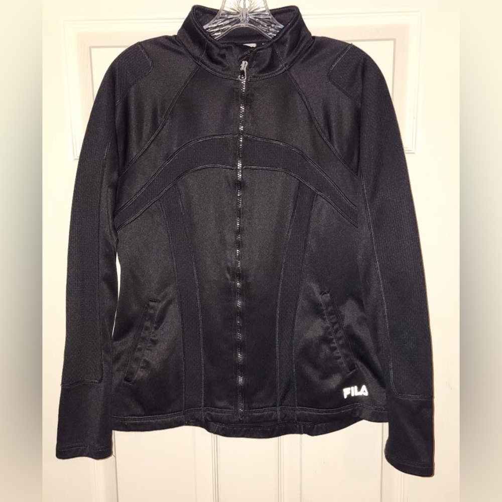FILA Women's Utility Jacket in Black XL
